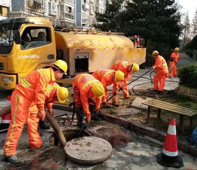 木棠镇市政管道清淤